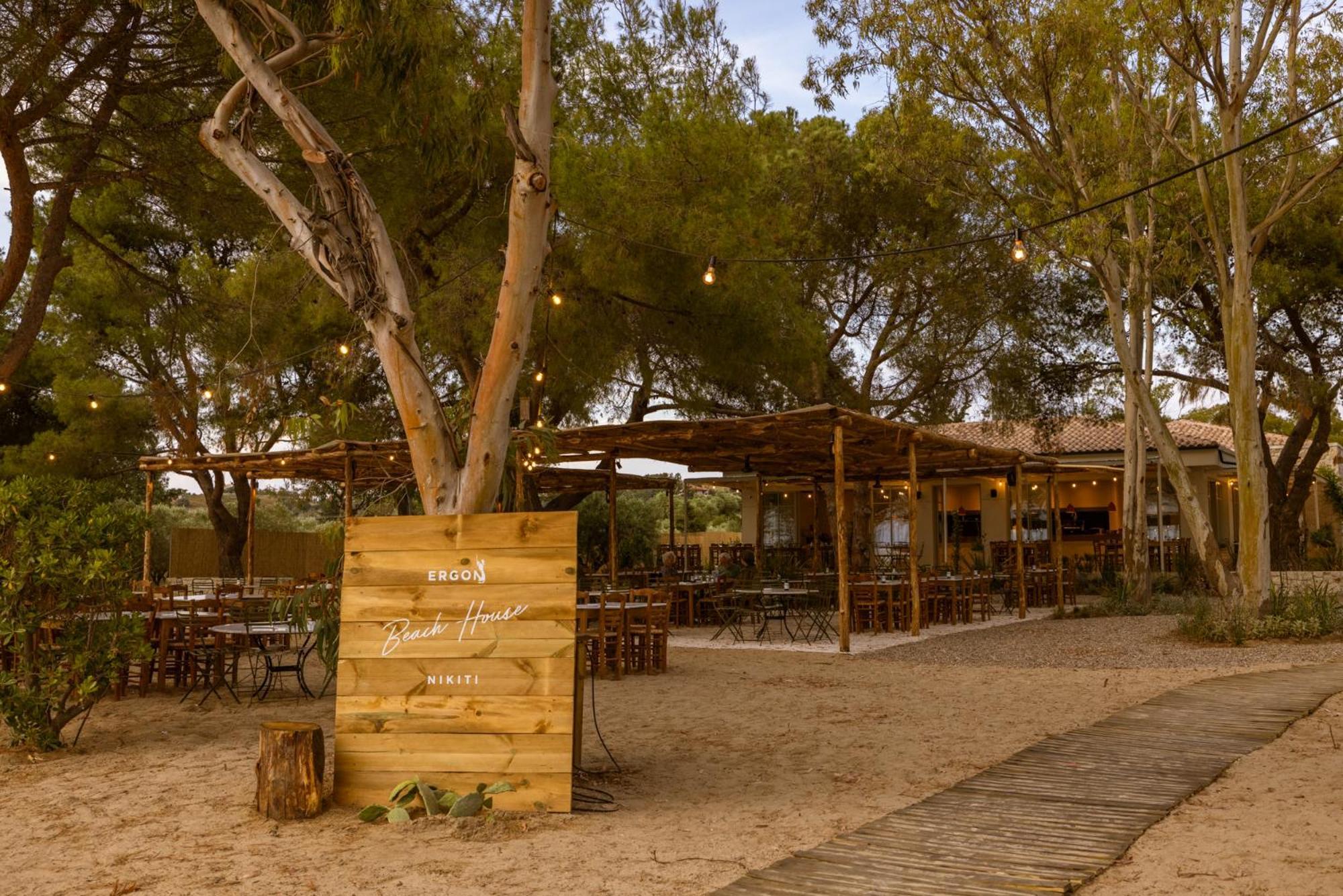 Ergon Beach House Nikiti Экстерьер фото